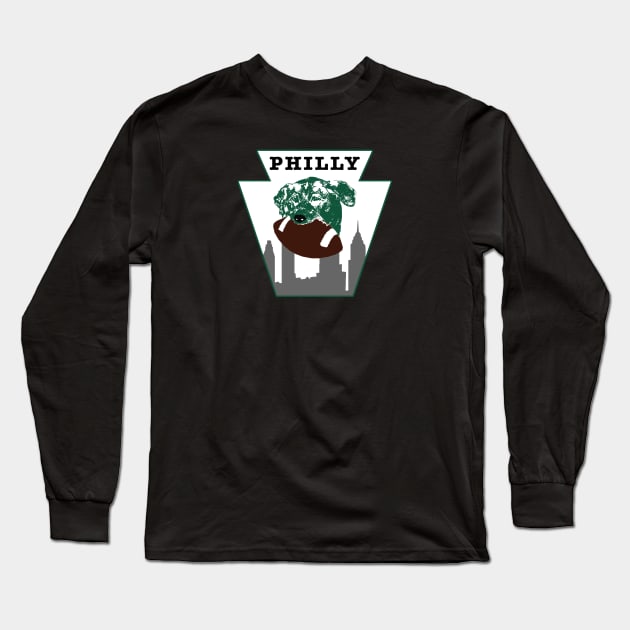 Keystone State Dogs Long Sleeve T-Shirt by Philly Drinkers